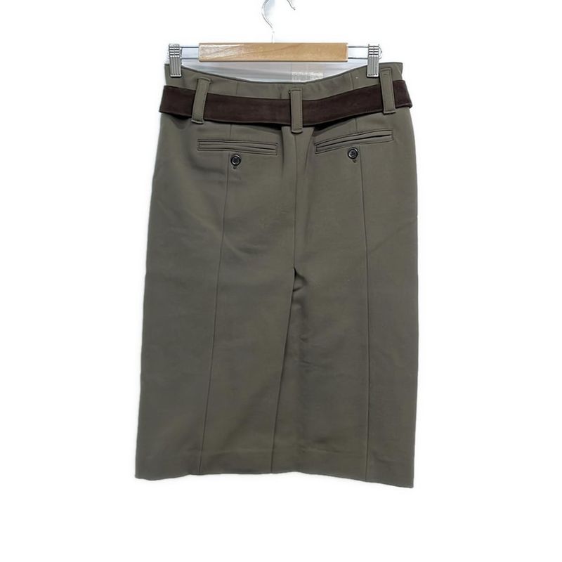 Prada Sport Skirt 42 M Khaki Knee Length