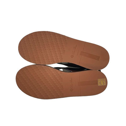 Loro Piana Sandals 36 Sumie Chocolate Platform Leather