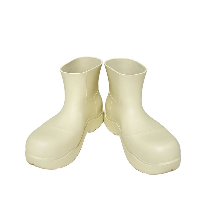 Bottega Veneta Short Boots 38 Ivory