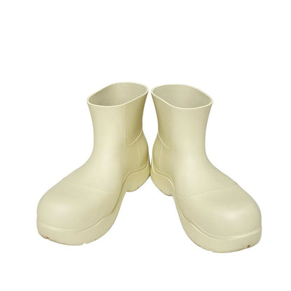 Bottega Veneta Short Boots 38 Ivory
