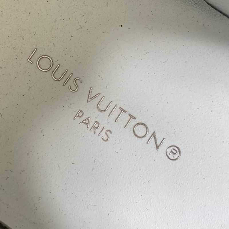 Louis Vuitton Shoes 37 White Blue
