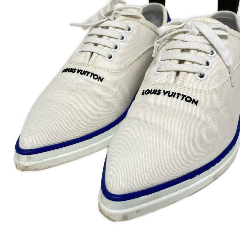 Louis Vuitton Shoes 37 White Blue
