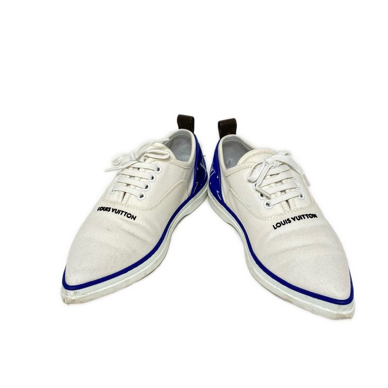 Louis Vuitton Shoes 37 White Blue