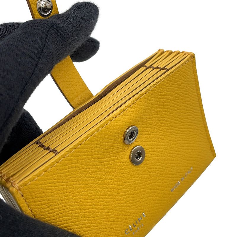 Celine Card Case Accordion Leather