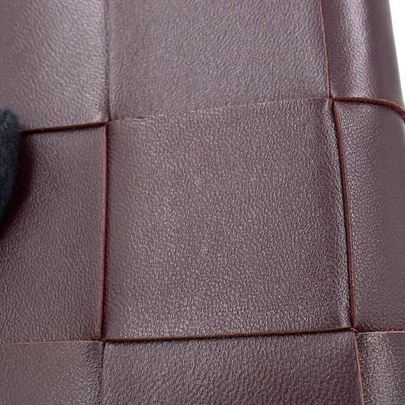 Bottega Veneta Wallet Maxi Intrecciato Zip Around Leather