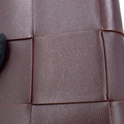 Bottega Veneta Wallet Maxi Intrecciato Zip Around Leather