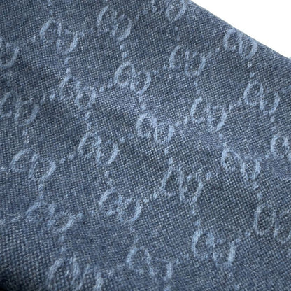 Gucci Scarf Webbing Scarves Blue