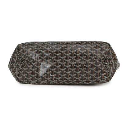 Goyard Tote Saint Louis PM Leather Black with Pouch