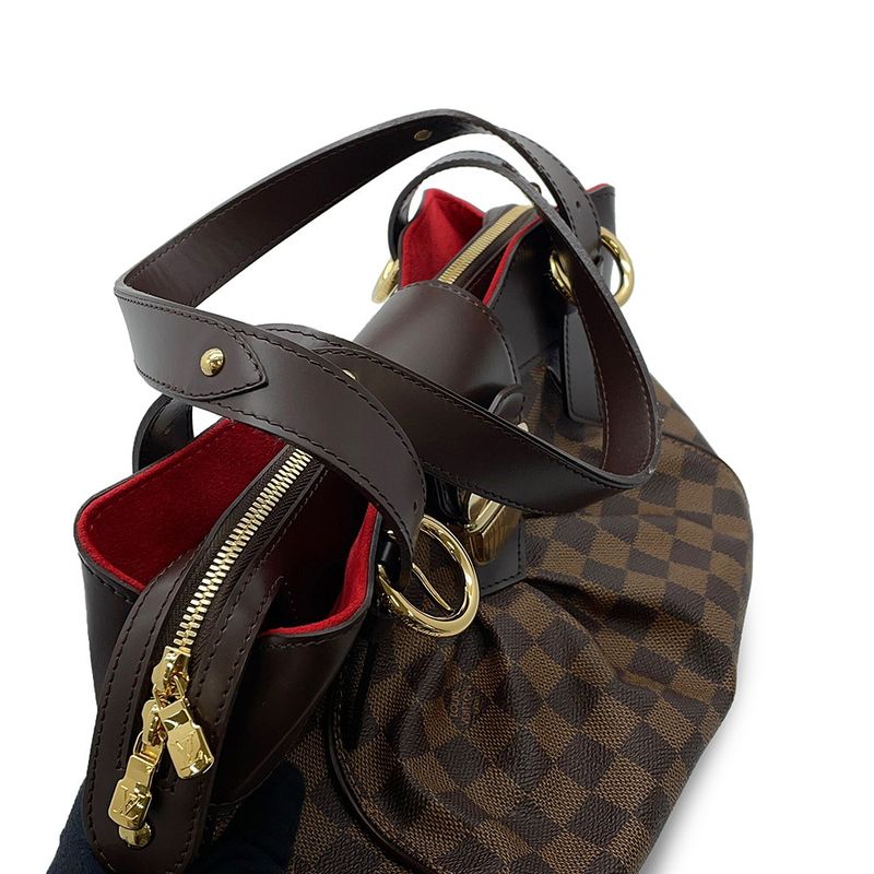 Louis Vuitton Shoulder Bag Damier Ebene Sistine PM