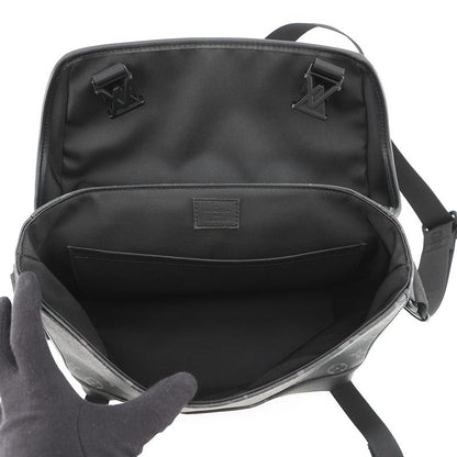 Louis Vuitton Shoulder Bag Monogram Eclipse Messenger Voyage PM Black