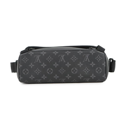 Louis Vuitton Shoulder Bag Monogram Eclipse Messenger Voyage PM Black