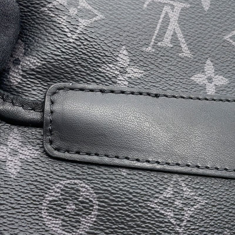 Louis Vuitton Shoulder Bag Monogram Eclipse Messenger Voyage PM Black