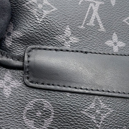 Louis Vuitton Shoulder Bag Monogram Eclipse Messenger Voyage PM Black