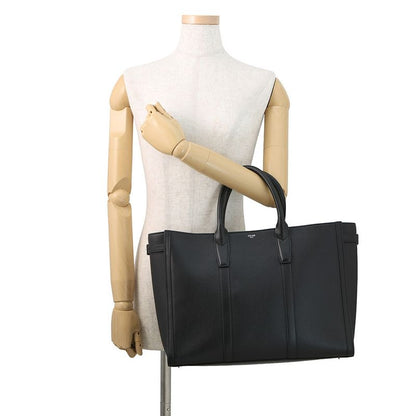 Celine Tote Cabas Marake Sapurkaf Leather Black 2-Way