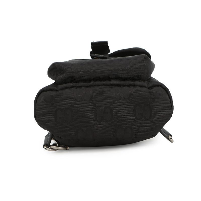 Gucci Belt Bag GG Nylon Off the Grid Ring Backpack Black