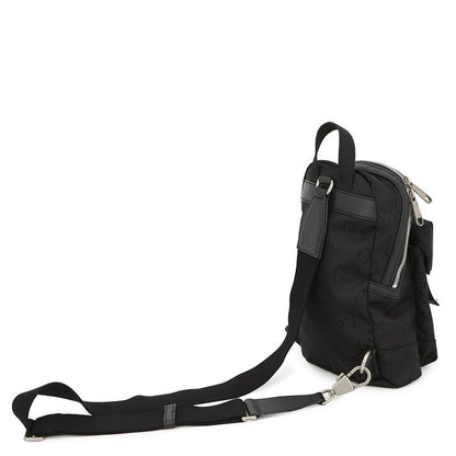 Gucci Belt Bag GG Nylon Off the Grid Ring Backpack Black