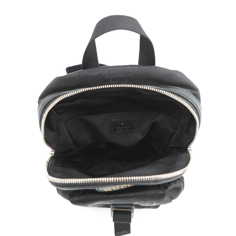 Gucci Belt Bag GG Nylon Off the Grid Ring Backpack Black