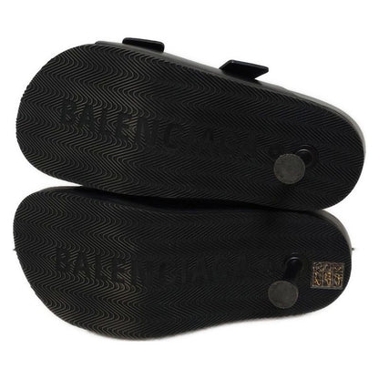 Balenciaga Sandals 39 Black Leather