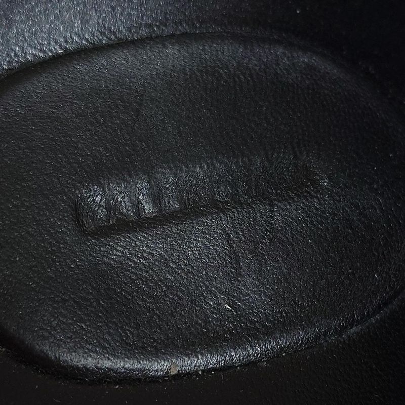 Balenciaga Sandals 39 Black Leather