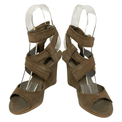 Louis Vuitton Sandals 35.5 Khaki