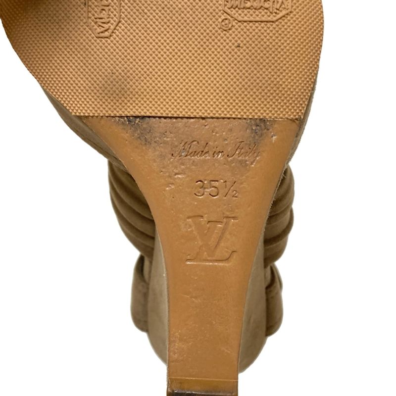 Louis Vuitton Sandals 35.5 Khaki