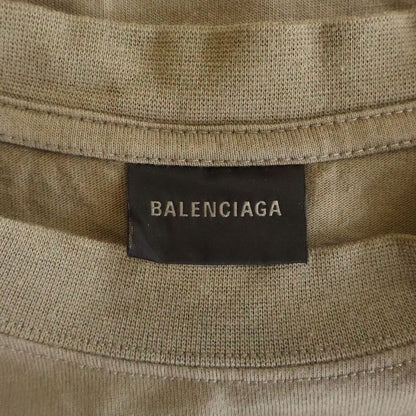 Balenciaga the World Food Programme Cotton Crew Neck Short Sleeve T-Shirt Brown