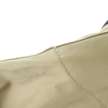 Balenciaga Back Logo Windbreaker Nylon Jacket Beige