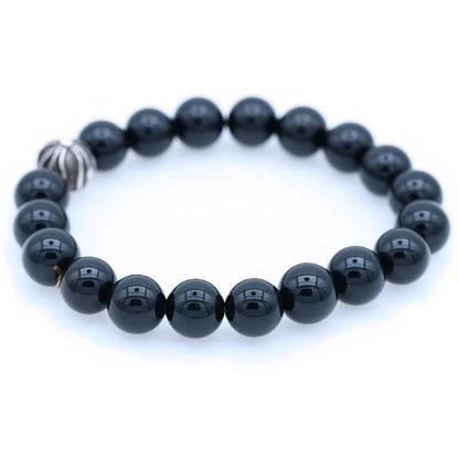 Chrome Hearts Bead Bracelet Black