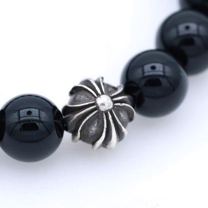 Chrome Hearts Bead Bracelet Black