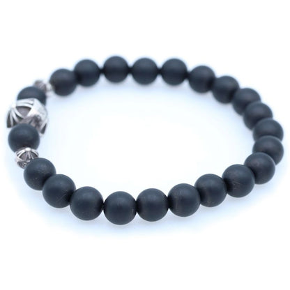 Chrome Hearts Bead Bracelet Black