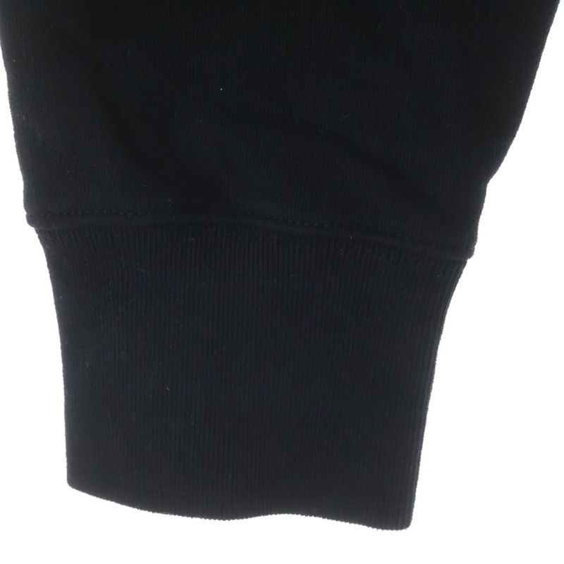 Moncler Felpa Con Pullover Sweatshirt Hoodie Black Sweater