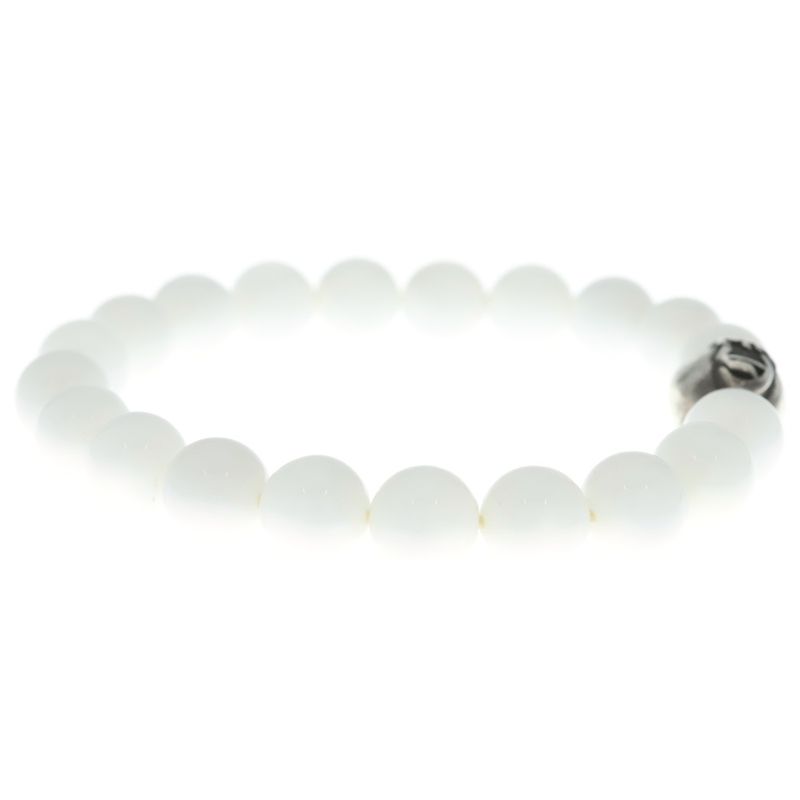 Chrome Hearts Bead Bracelet White