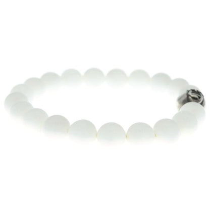 Chrome Hearts Bead Bracelet White