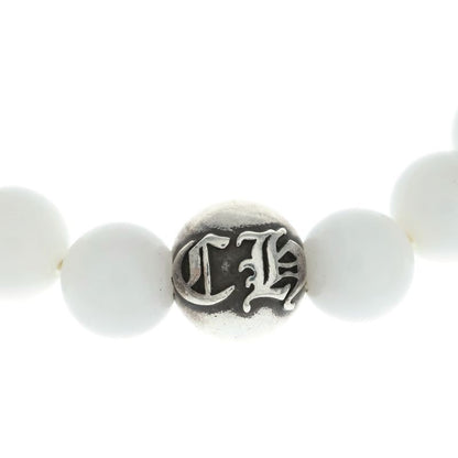 Chrome Hearts Bead Bracelet White