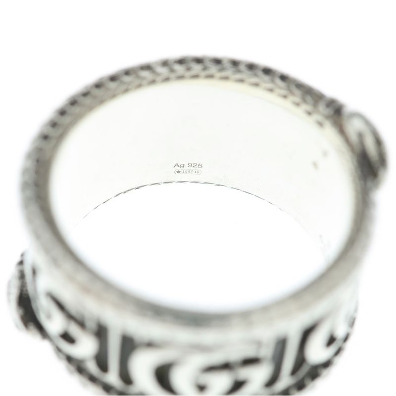 Gucci GG Marmont Snake Silver Ring