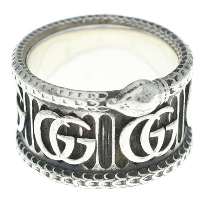 Gucci GG Marmont Snake Silver Ring