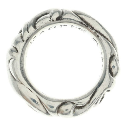 Chrome Hearts Scrl Band Scroll Ring Silver