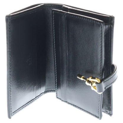 Gucci Jackie Bifold Wallet Black Leather
