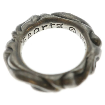 Chrome Hearts Scrl Band Scroll Ring Silver