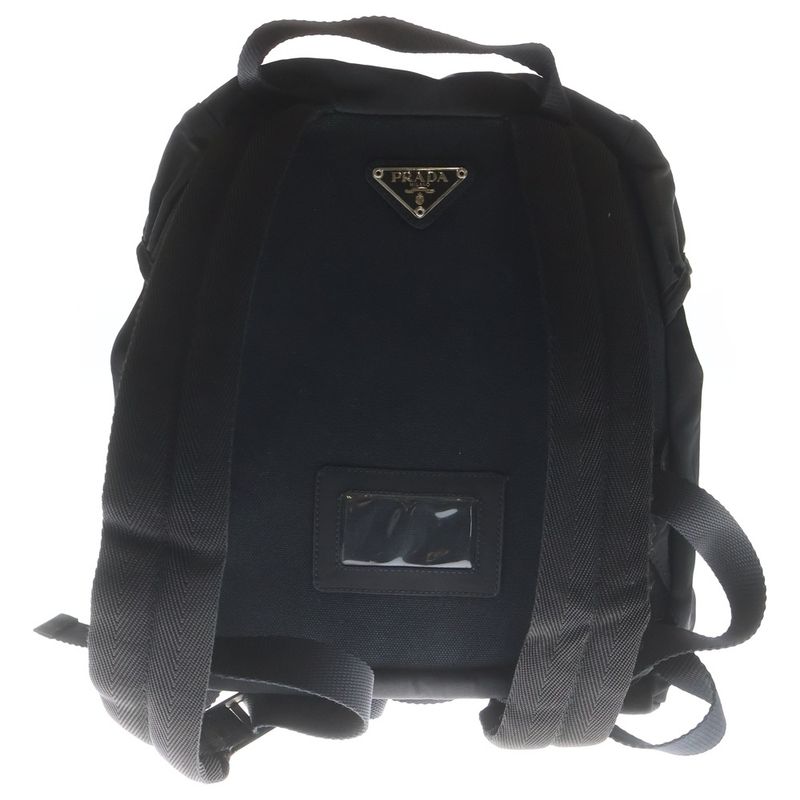 Prada Tessuto Nylon Backpack Black