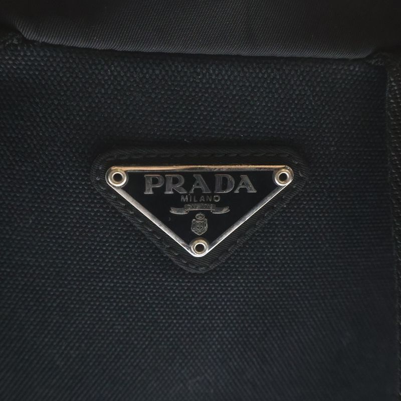 Prada Tessuto Nylon Backpack Black