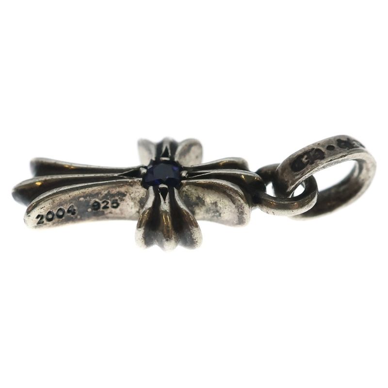 Chrome Hearts Crs Bbyfat Sap Baby Fat Cross Double Sided 1 Saffiano Pendant Top