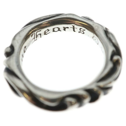Chrome Hearts Scrl Band Scroll Ring Silver