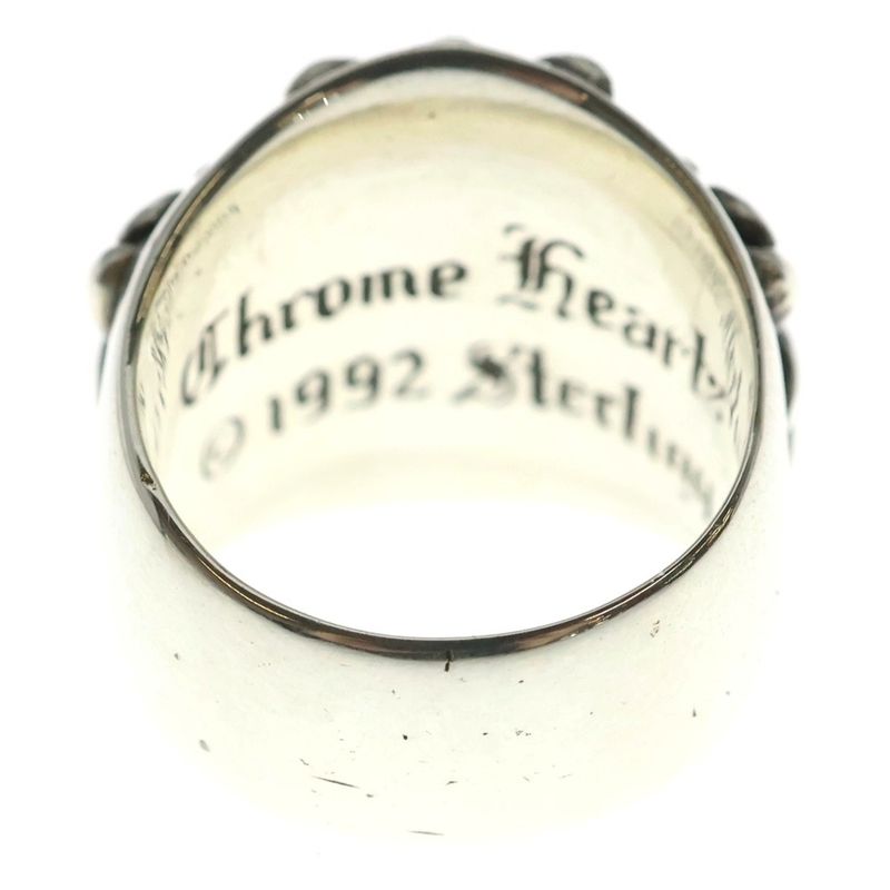 Chrome Hearts Keeper Ring Silver