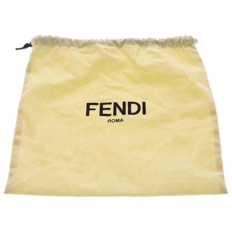 Fendi by the Way Mini 2-Way Mini Shoulder Bag Light Blue Pink Beige Leather
