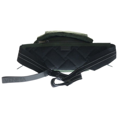 Bottega Veneta Waist Bag Green Black Nylon