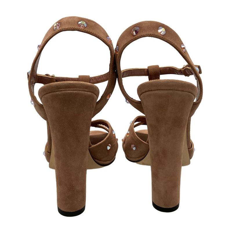 Gucci Sandals 37 Pink Rhinestone