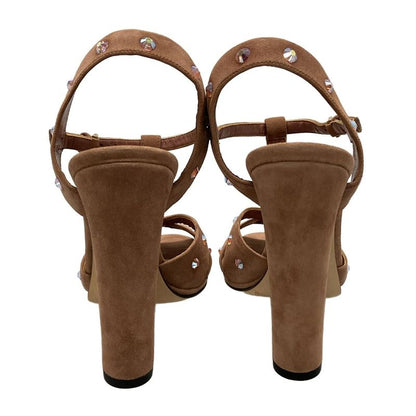 Gucci Sandals 37 Pink Rhinestone