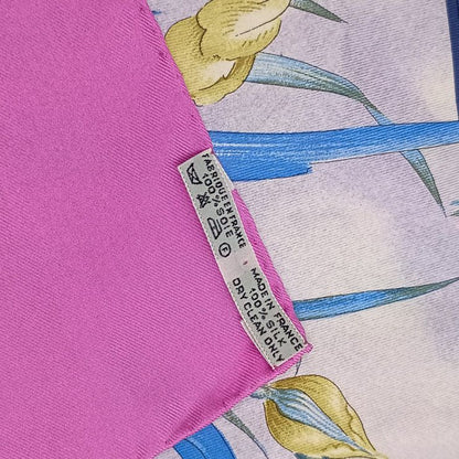 Hermes Scarf Carre 90 Multicolor Silk Giverny