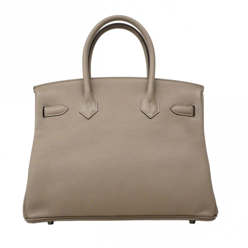 Hermes Handbag Birkin 30 Ever Color Tourtier Legre Silver Z-engraved